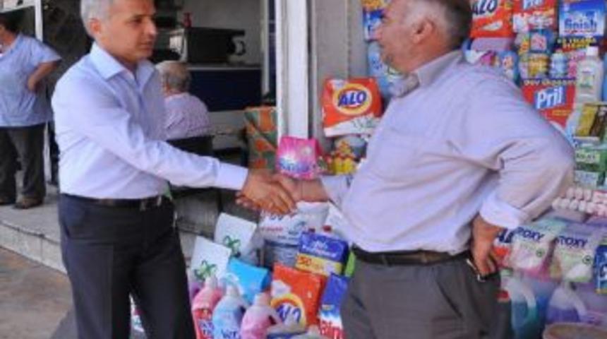 Vekil G&ouml;k Esnaf Ziyaretinde