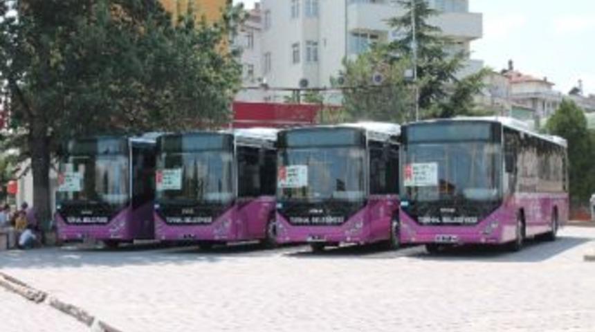 Turhal Belediyesi&rsquo;ne 7 Yeni Otob&uuml;s