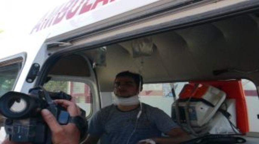 Suriye Ambulansları Kilis'e Yaralı Taşıyor