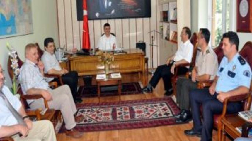 Balıkesir Valisi Yılmaz Arslan G&ouml;nen'e Veda Etti