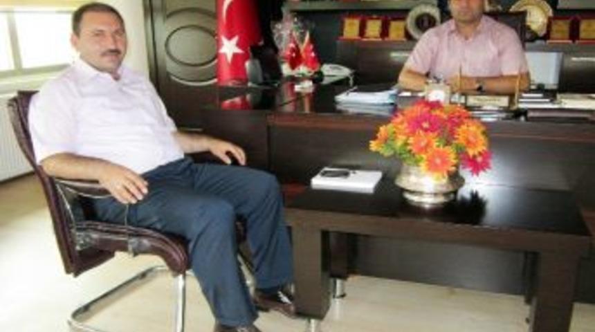 Karahacip Belediye Başkanı Bektaş &Ccedil;esob'u Ziyaret Etti