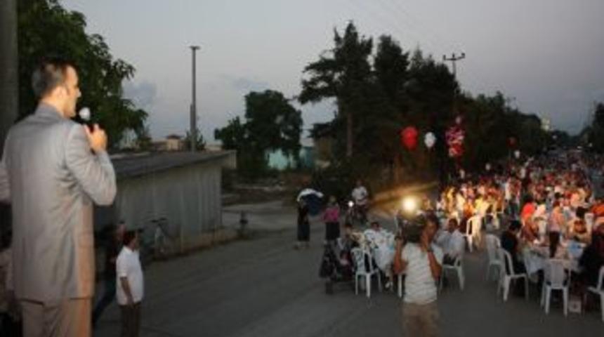 Düzce’de Mahalle İftarlarını Halk Sevdi