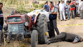 Tarla yolunca cinayet