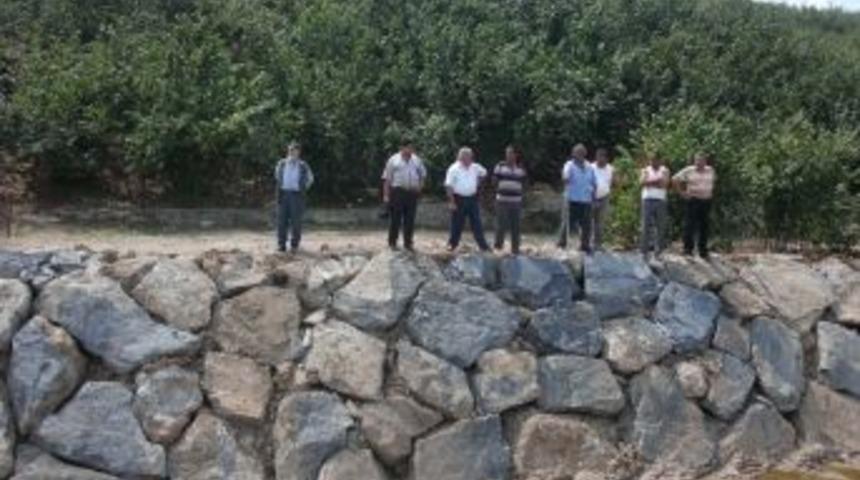 Sarıkadı Mahallesi Sel Sularından Korunuyor