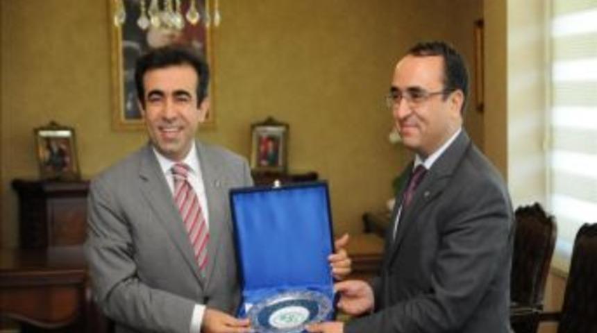 Dsi Genel M&uuml;d&uuml;r&uuml; &Ouml;zkaldı&rsquo;dan G&uuml;zeloğlu&rsquo;na Ziyaret