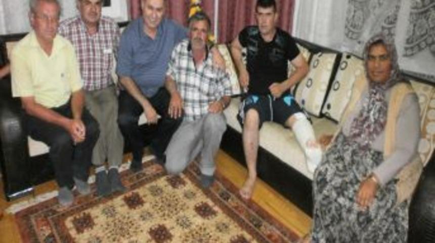 Milletvekili Kavaklıoğlu'ndan Gaziye Ge&ccedil;miş Olsun Ziyareti