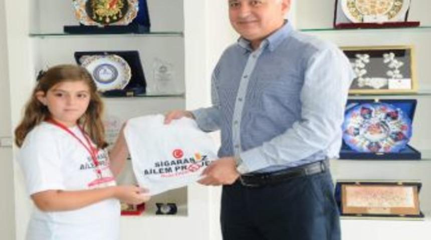 Sevim&ccedil;ok&rsquo;tan &lsquo;sigarasız Ailem&rsquo; Projesine Destek