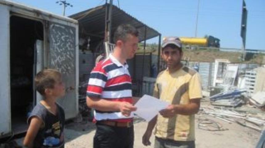 Hurdacılara Şehir Dışına &Ccedil;ıkın Tebligatı