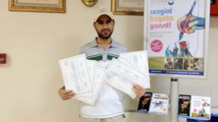 1 yılda 6 sertifika aldı