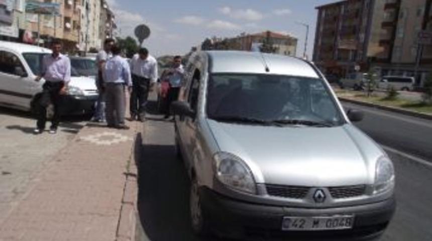 Kulu&rsquo;da Trafik Kazası: 1 Yaralı