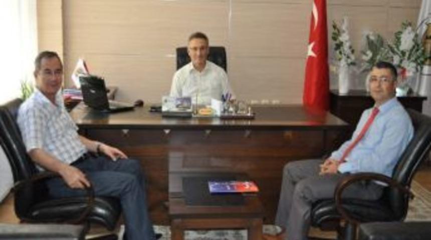 Mesob Başkanı Geriter'den Tarım Ve Hayvancılık M&uuml;d&uuml;r&uuml; &Ccedil;ebi'ye Ziyaret