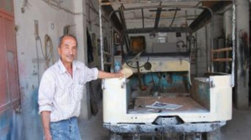 Yarım Asırlık Cipler Aydın&rsquo;da Hem K&ouml;yl&uuml;n&uuml;n Hem De Sanayi Esnafının Y&uuml;z&uuml;n&uuml; G&uuml;ld&uuml;r&uuml;yor