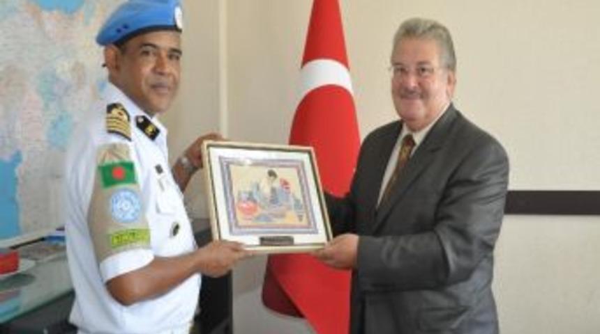 Unıfıl Gemi Komutanından Vali Vekili Serimer&rsquo;e Ziyaret