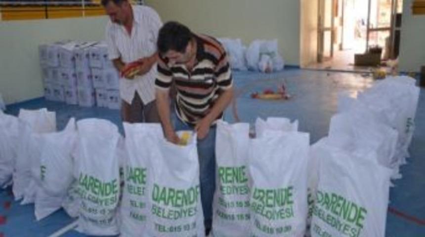 Darende&rsquo;de Bin Aileye Ramazan Yardımı
