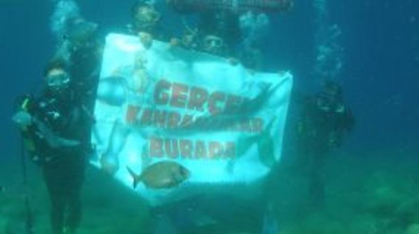 Bodrum'un derinliklerinde şehit selamı