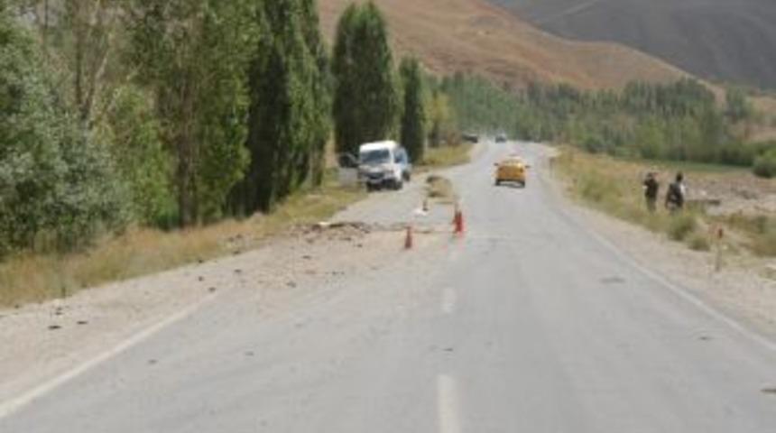 Askeri araca mayın saldırısı