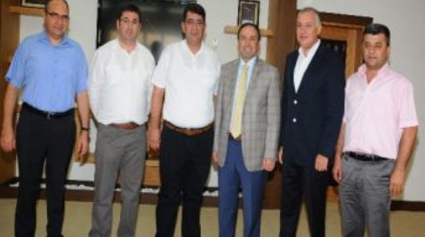 Aesob Y&ouml;netimi Rekt&ouml;r Kurtcephe'yi Ziyaret Etti