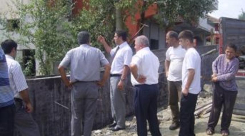 Kaymakam Malğa&ccedil; K&ouml;ylerdeki &Ccedil;alışmaları İnceledi