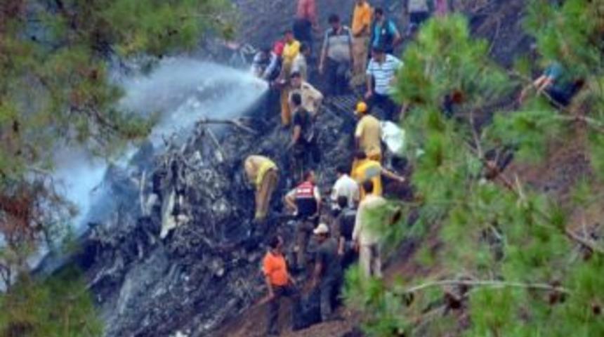 Helikopterin D&uuml;şt&uuml;ğ&uuml; Yangınlara Soruşturma