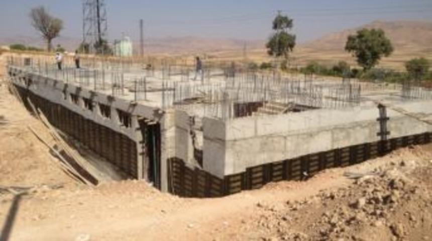 Gerc&uuml;ş Halk Eğitim Merkezi İnşaatı Hızla Devam Ediyor