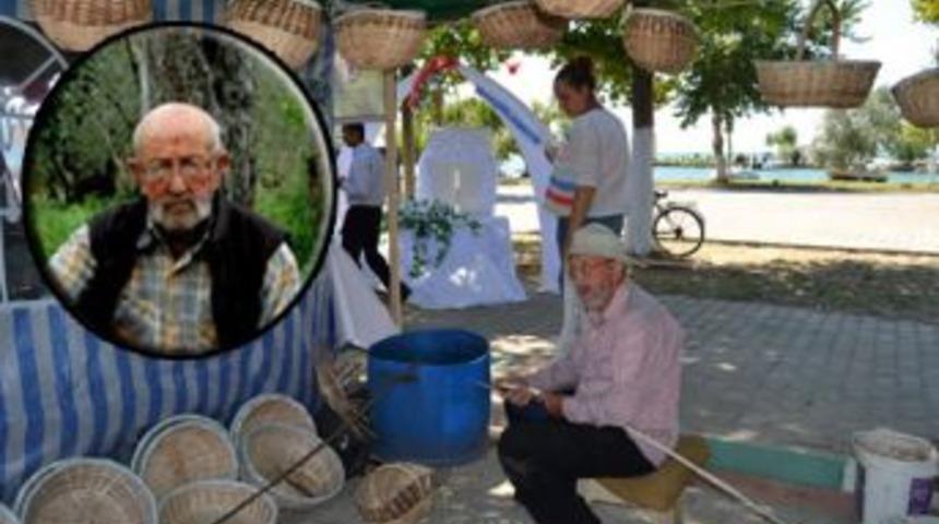 İznik'in &uuml;nl&uuml; sepet ustası hayatını kaybetti