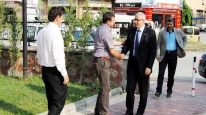 Vali Çakır'dan Çesob'a Veda Ziyareti