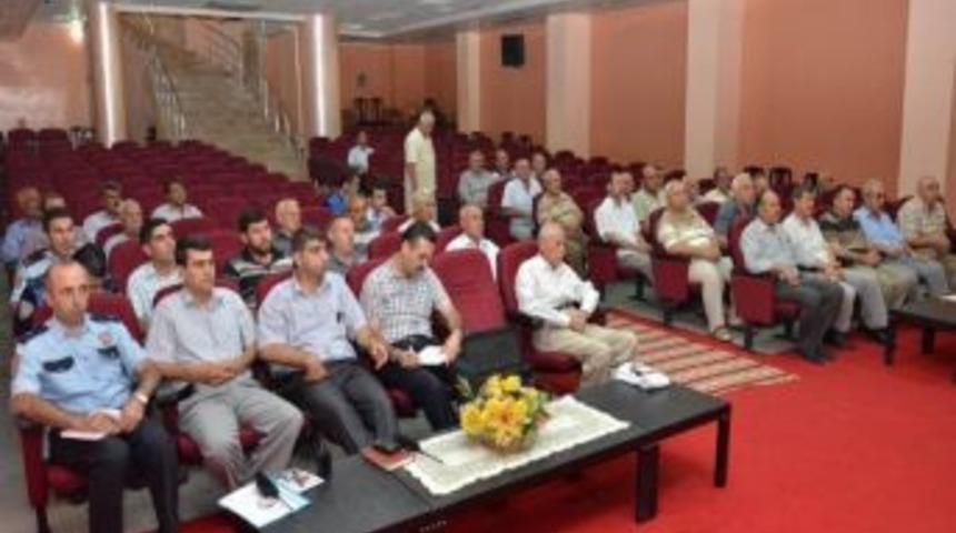 Suriyeli M&uuml;lteciler Konusu, Muhtarlarla Ele Alındı