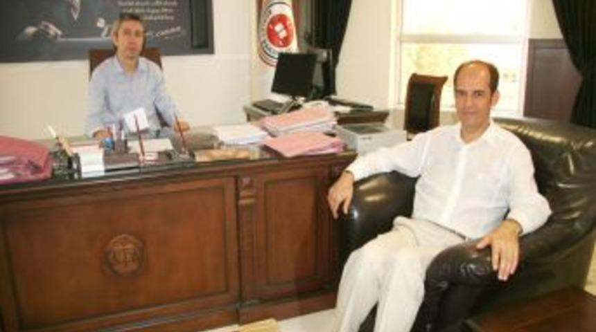 Edremit Kaymakamı Tun&ccedil;, Yeni Atanan Hakim Ve Savcıları Ziyareti Etti