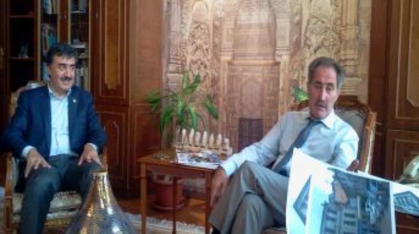 &Uuml;nye&rsquo;nin K&uuml;lt&uuml;r Ve Turizmde Kalkınması I&ccedil;in Bakan G&uuml;nay'ı Ziyaret Ettiler