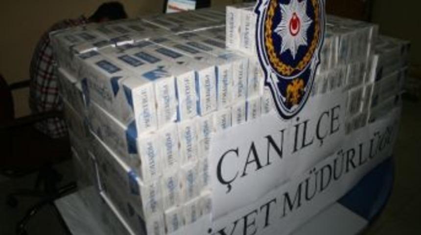 &Ccedil;an&rsquo;da Ka&ccedil;ak Sigara Operasyonu