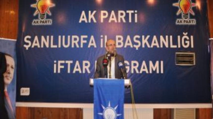 Bakan Şimşek: "şanlıurfa Teşviklerde 6. B&ouml;lgede, Şanlıurfa&rsquo;da Huzur Ve İstikrar Var"