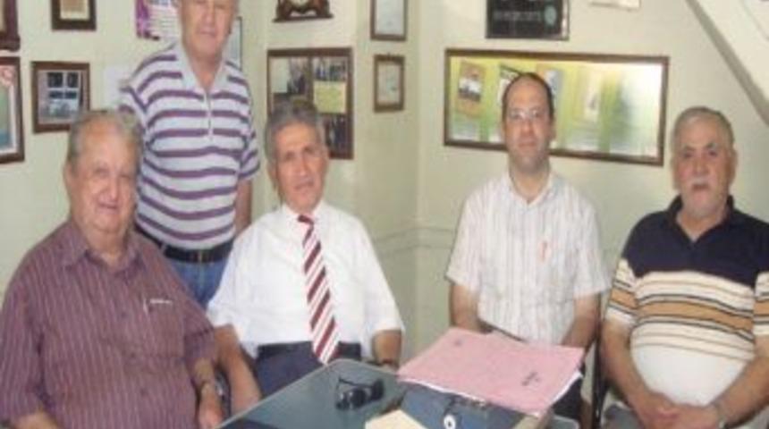 &Ouml;demiş Kaymakamı Abdurrahman Ko&ccedil;oğlu Veda Ziyaretinde