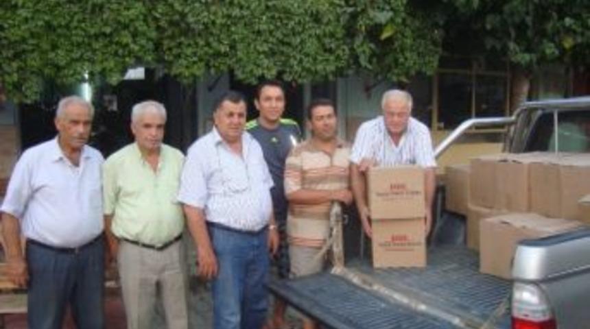 &Ouml;demiş Ak Parti&rsquo;den Erzak Yardımı