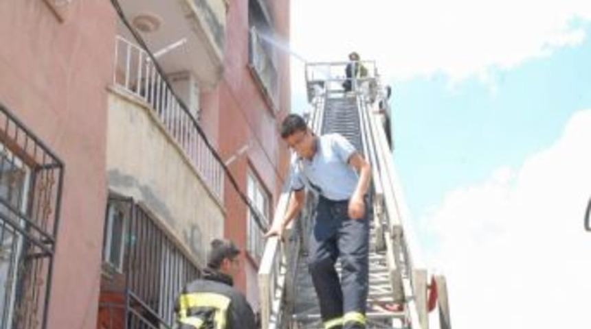 Siverek'te Korkutan Yangın