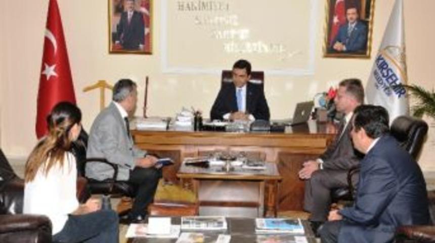 Alman Heyet Başkan Bah&ccedil;eci&rsquo;yi Ziyaret Etti