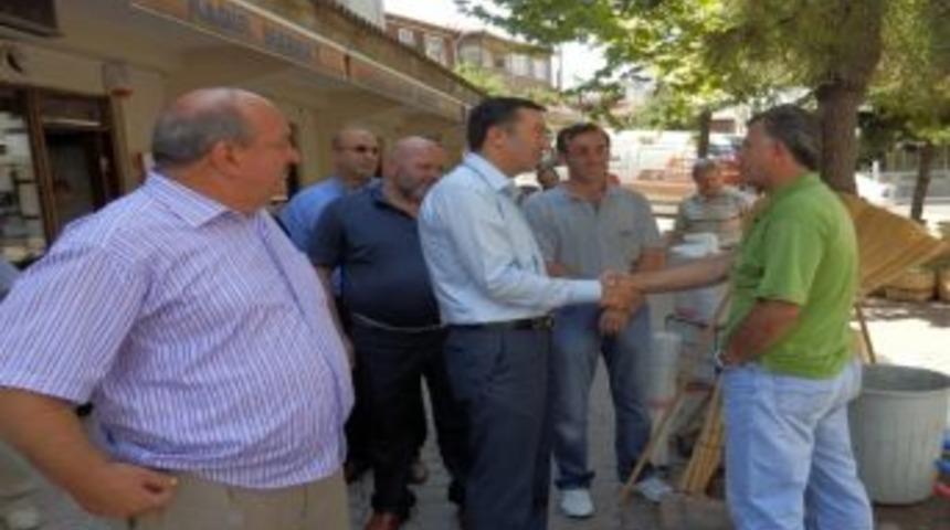 Vekil &Ccedil;elik'ten Karasu&rsquo;ya Ziyaret