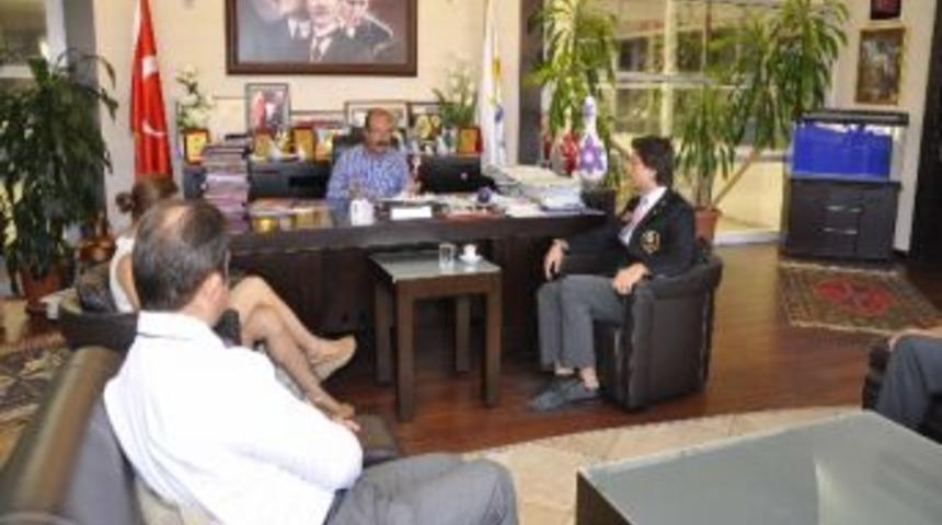 Kuşadası Rotary&rsquo;den Başkan Altung&uuml;n&rsquo;e Teşekk&uuml;r Ziyareti