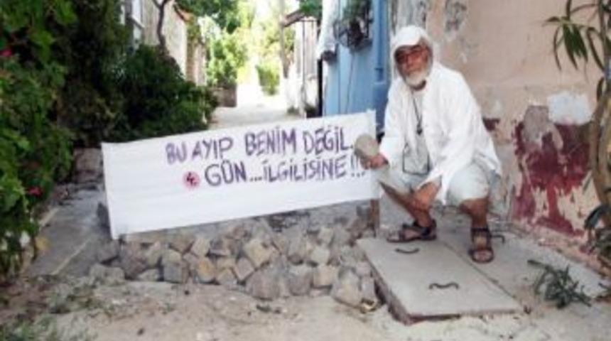 Ayvalık&rsquo;ta Tek Kişilik İlgin&ccedil; Eylem