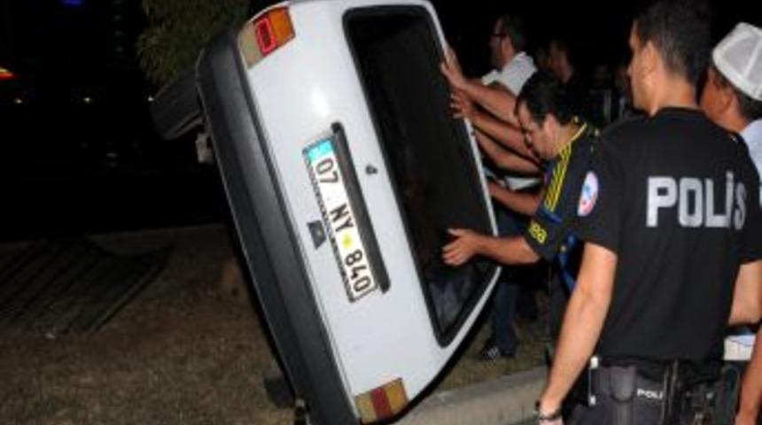 Alanya'da Kaza: 2 Yaralı