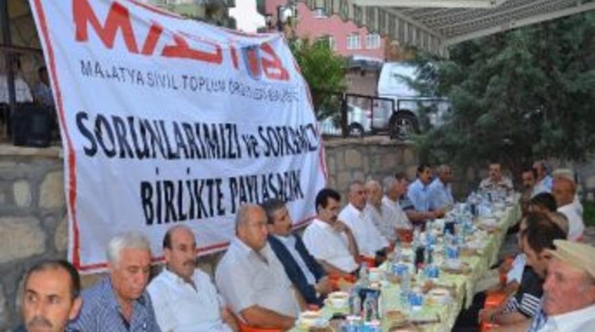 Mast&ouml;b'den Darende&rsquo;de İftar