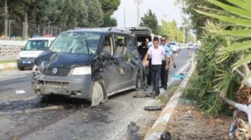 Erzin'de Trafik Kazası: 2 Yaralı