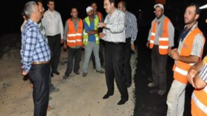 Başiskele'de Asfalt Çalışmaları Devam Ediyor