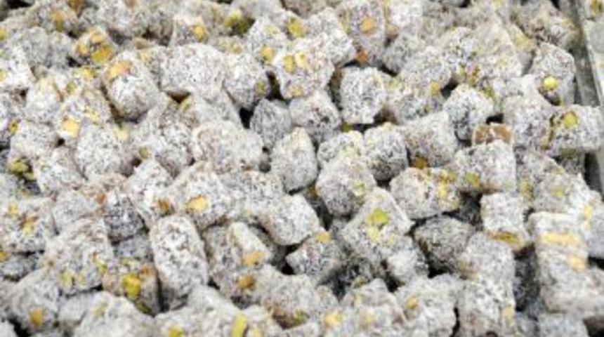 Bayrama &Ouml;zel Hurmalı Lokum &Uuml;retildi