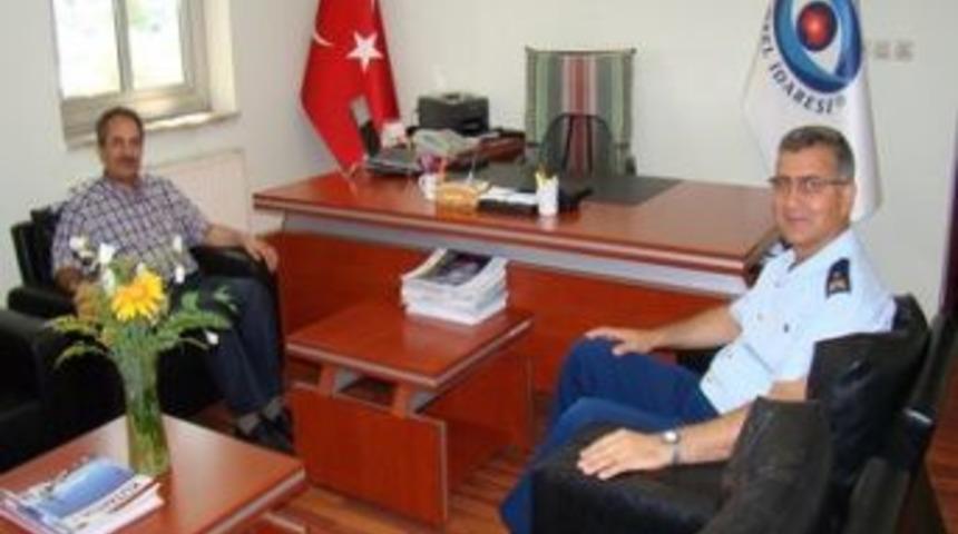 Tuğgeneral Fındıkoğlu'ndan Akkaya'ya Veda Ziyareti