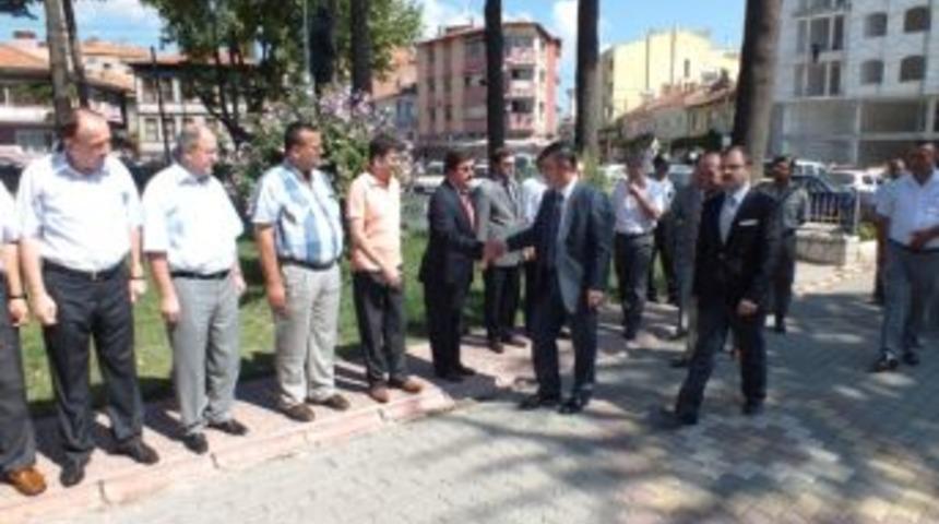 Balıkesir Valisi Dursunbey'de Veda Etti