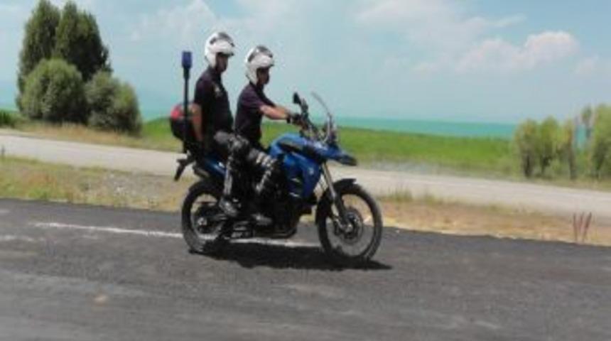 Beyşehir'in Sahilleri Jandarma Motorize Asayiş Timlerine Emanet