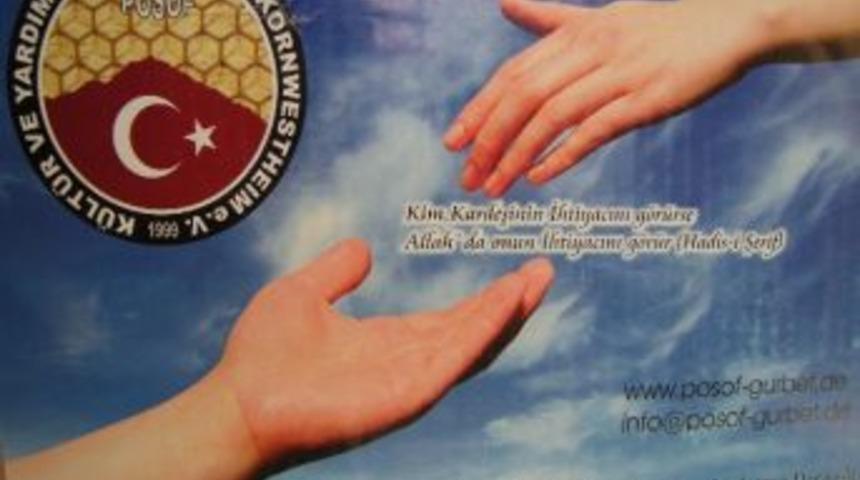 Almanya&rsquo;daki Gurbet&ccedil;ilerden Posof&rsquo;a Ramazan Yardımı