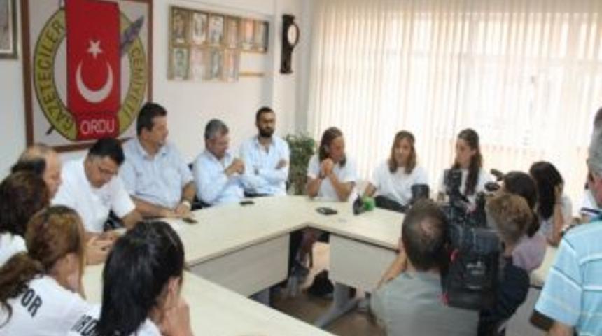 Orduspor&rsquo;un Bayan Hentbolcuları Lige Hazırlanıyor