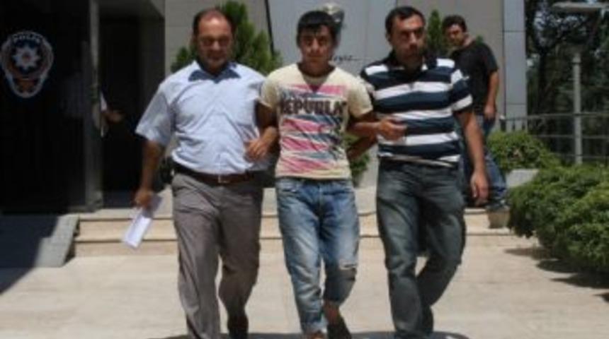 Kadına Yumruk Attıktan Sonra Gasp Etti