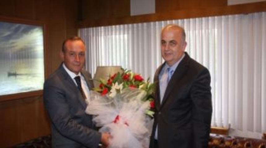 Kt&uuml; Rekt&ouml;r&uuml; Baykal&rsquo;dan Vali Kızılcık&rsquo;a Ziyaret